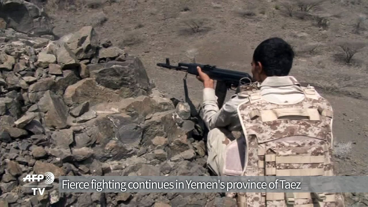 Fierce fighting continues in Yemen's Taez province