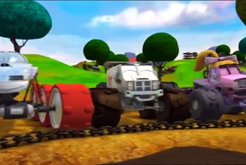 Meteor and the Mighty Monster Trucks - Episode 18 - The Backwards Race [HD]