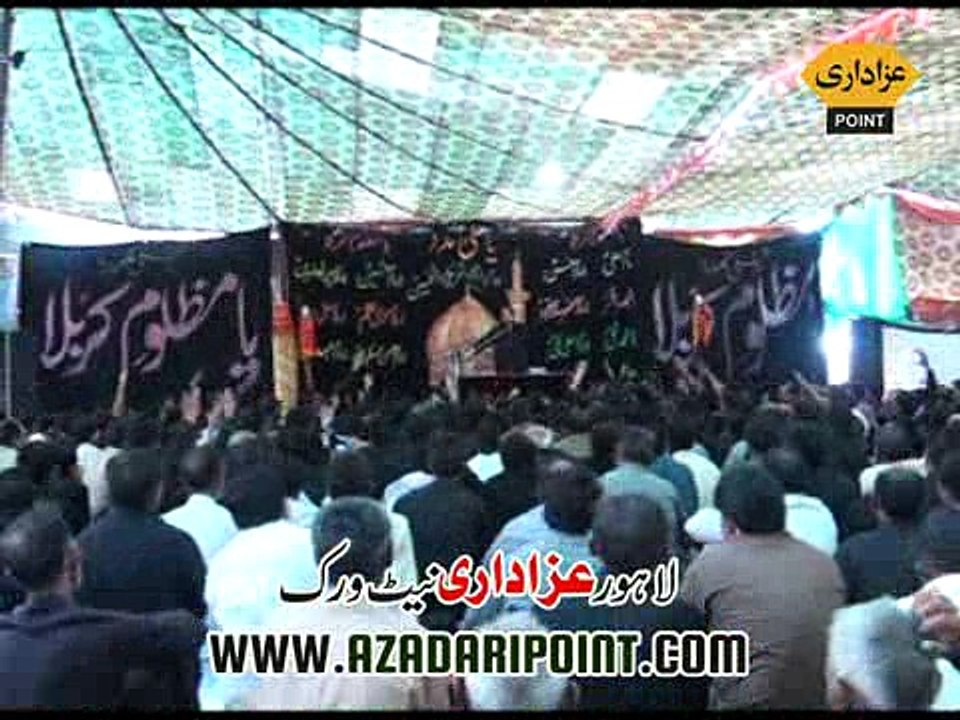 Zakir Malik Sajid Hussain Rukan Majlis 5 Muharram 2015 Qila Bhattianwala Muridke