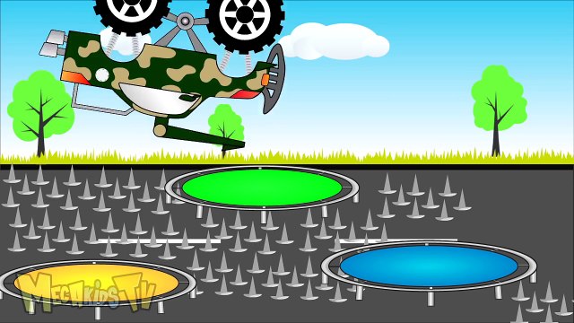 Military truck Vs Thor Truck - Trucks for kids - Mega Kids Tv