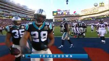 Jonathan Stewart Takes Flight  Soars for TD  Panthers vs. Broncos  NFL