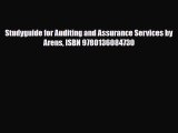 [PDF Download] Studyguide for Auditing and Assurance Services by Arens ISBN 9780136084730 [Download]