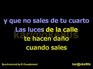 karaoke Barco a Venus Ana Torroja 2015