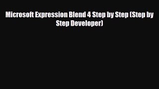 [PDF Download] Microsoft Expression Blend 4 Step by Step (Step by Step Developer) [PDF] Full
