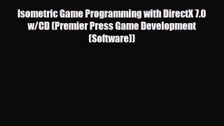 [PDF Download] Isometric Game Programming with DirectX 7.0 w/CD (Premier Press Game Development