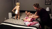 Mom vs Triplets   Toddler