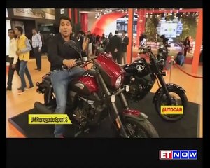 UM Renegade Sport S makes debut at Auto Expo 2016