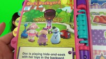 Disney Junior Doc McStuffins Big Book Of Boo Boos Electronic Toy Review Unboxing VTech Toys