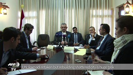 Iraq's Ramadi retaken, but rebuilding it a huge task