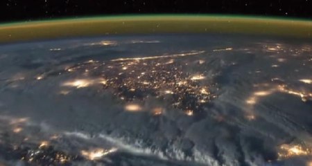 Türkiye üzerinden uçan astronotun çektiği görüntüler büyüledi