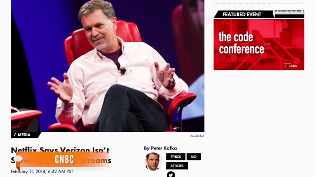 Netflix Says Verizon Isn't 'Throttling' Its Streams