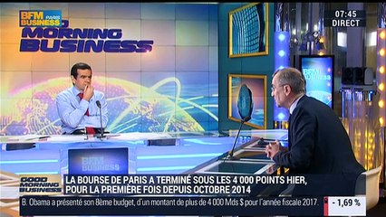 Banques françaises: "Nous ne sommes pas dans une situation de récession", François Villeroy de Galhau - 10/02