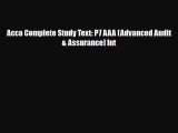 [PDF Download] Acca Complete Study Text: P7 AAA (Advanced Audit & Assurance) Int [Download]