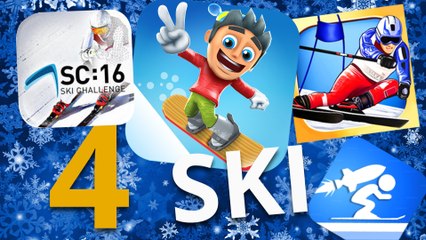 4 jeux sur smartphone pour dévaler les pistes de ski !