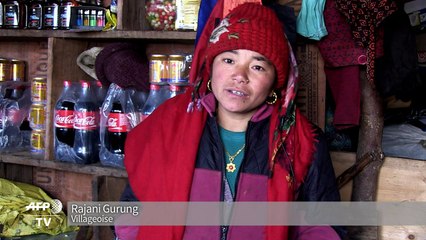 Népal: les survivants du séisme à l'épreuve de l'hiver