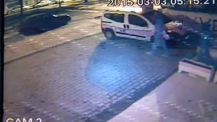 4 LCD televizyonu 30 saniyede çaldılar