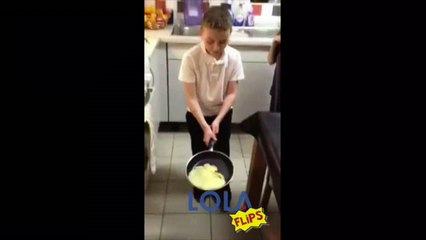 How Not To Flip Pancakes! :) Amazing