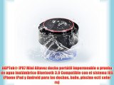 AGPTek® IPX7 Mini Altavoz ducha portátil impermeable a prueba de agua inalámbrico Bluetooth