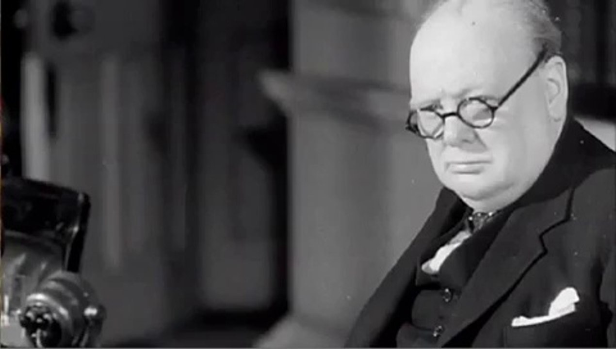 Paying tribute to Churchill: 2'25