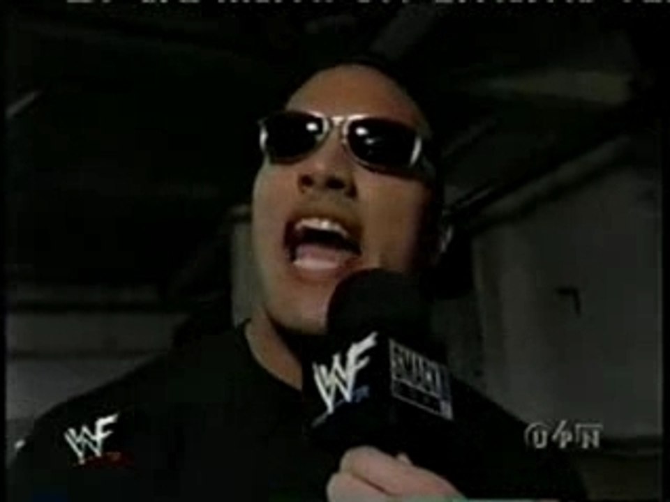 Wwf smackdown rock promo 11-18-99