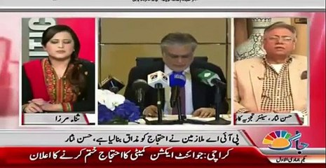 Télécharger la video: Nuclear weapon ko bhi privatize ker du phir - Hassan Nisar analysis on privatizing organisation which are going in defic | PNPNews.net