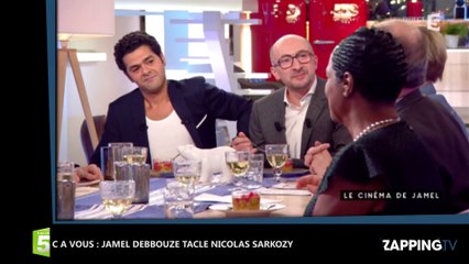 C à Vous : Jamel Debbouze tacle sévèrement Nicolas Sarkozy, "c’est important de respecter les gens" (Vidéo)