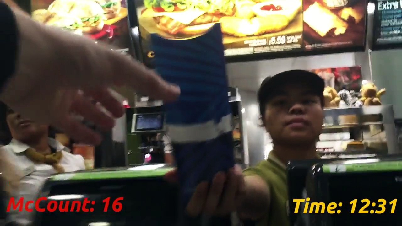 Manger dans tous les McDonald's de Londres en 1 journée - Challenge McDo