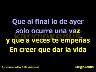 karaoke Quiero Malú