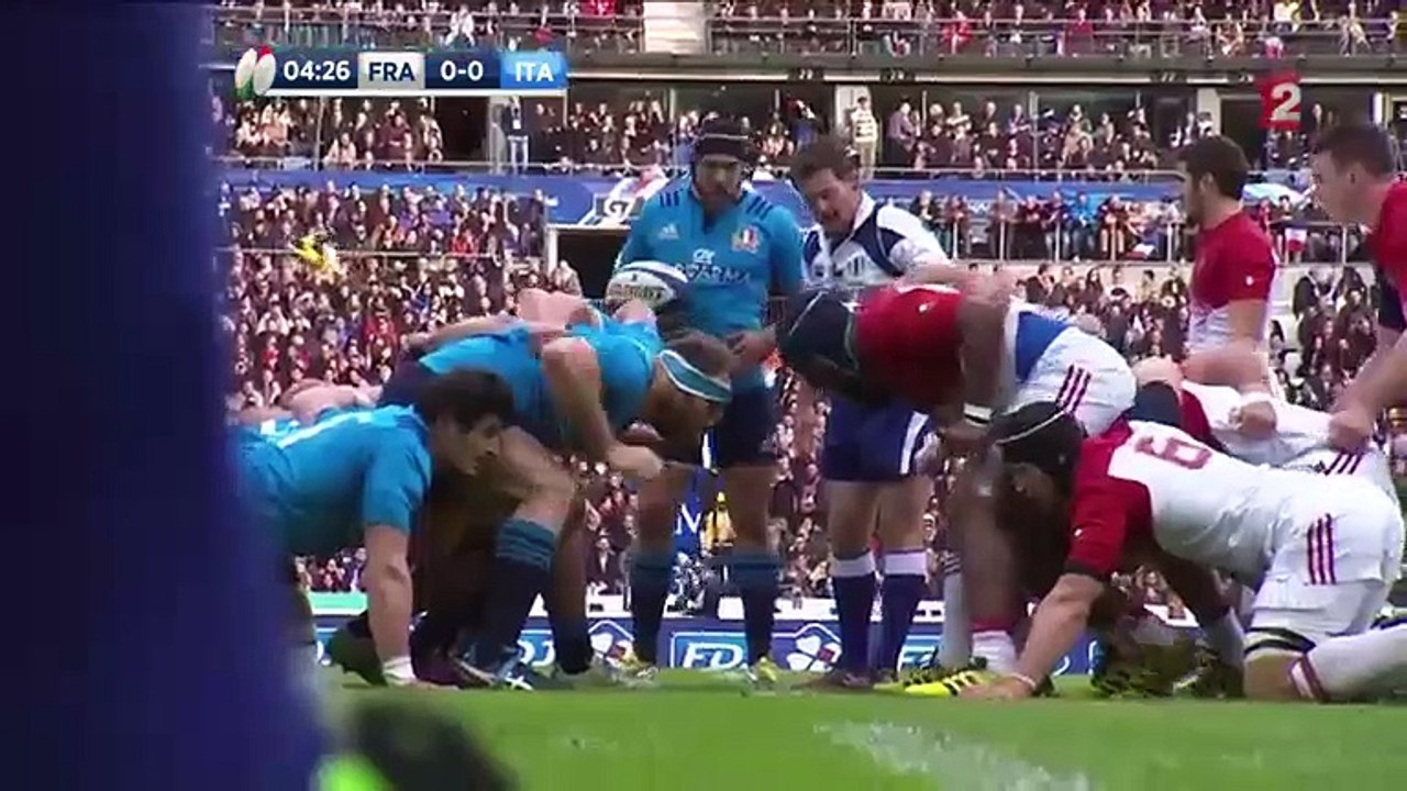 6 Nations. France - Italie : analyse des mêlées n°1