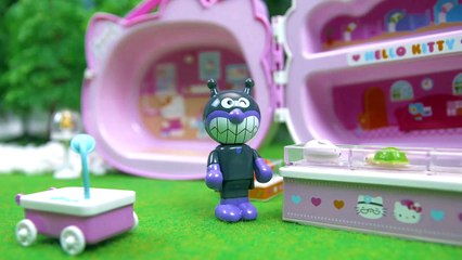 アンパンマンおもちゃアニメ バイキンマンのペットサロン