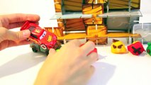 Angry Birds Play Dough Game with Disney Cars Mater and Lightning McQueen Angry Birds Softee Dough