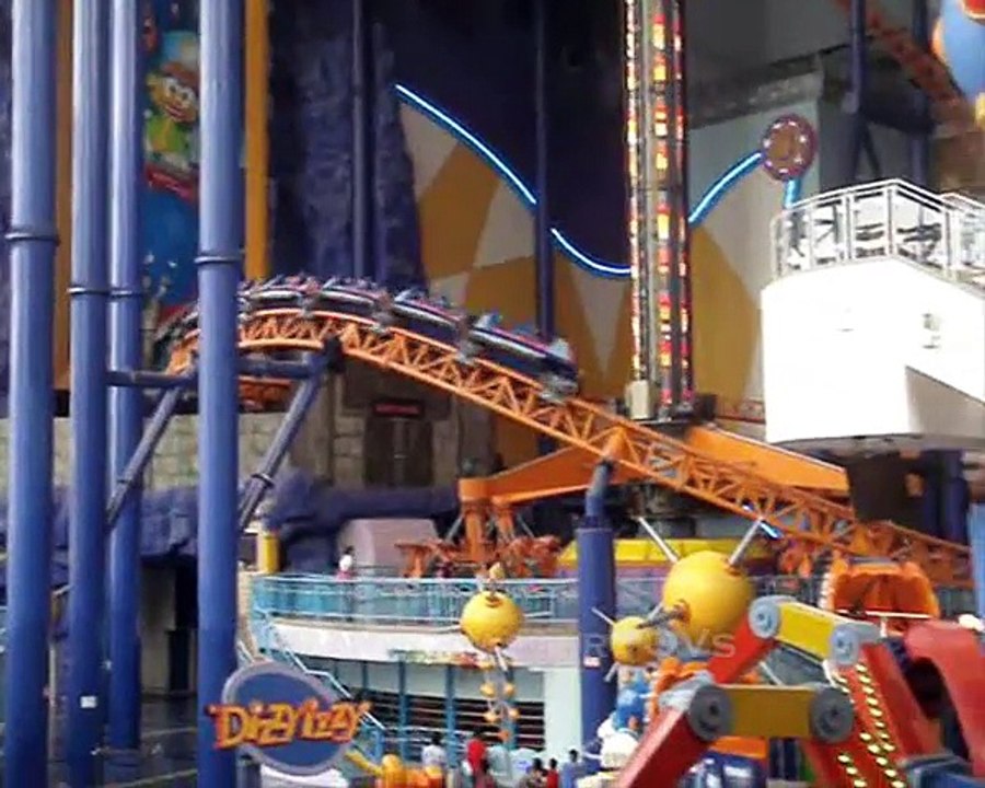 Supersonic Odyssey Indoor Roller Coaster, Times Square Cosmo's World