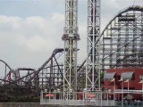 The Fireball Wooden Roller Coaster 谷木游龙, Happy Valley Shanghai
