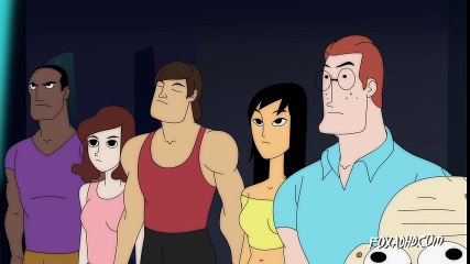 POWER RANGERS AND OLD MAN