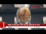 Wow, di Sini Batu Akik Bacan Doko Rp 22 Juta