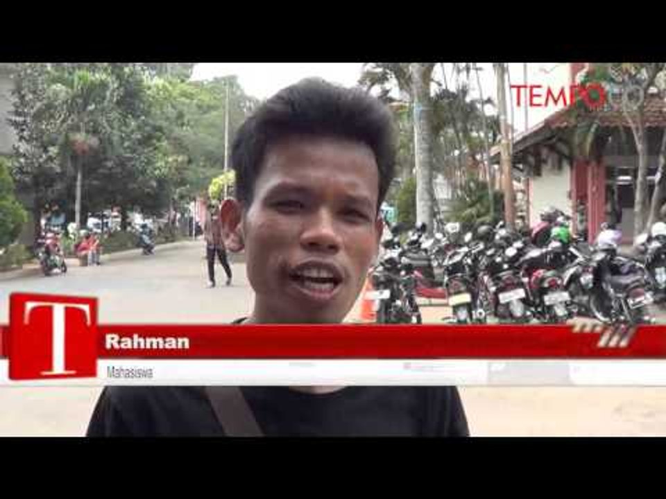 Desak Rano Karno Benahi Banten, Demo Mahasiswa Dibubarkan Paksa