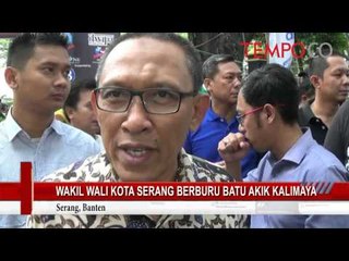 Wakil Wali Kota Serang Berburu Batu Akik Kalimaya Banten
