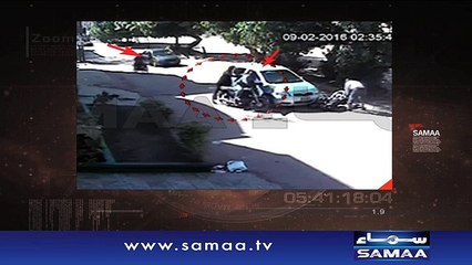 Gulistan-e-johar mein din deharay chori ki CCTV - News Package - 10 Feb 2016