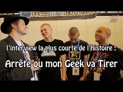 Interview au CC : Arrêter ou mon geek va tirer