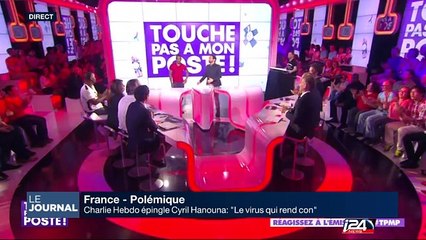Cyril Hanouna déguisé en moustique répond à la couverture de Charlie Hebdo