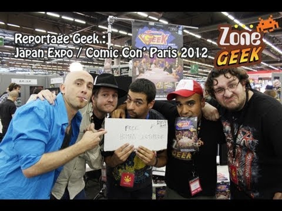 Japan Expo / Comic Con' Paris 2012 - Reportage Geek