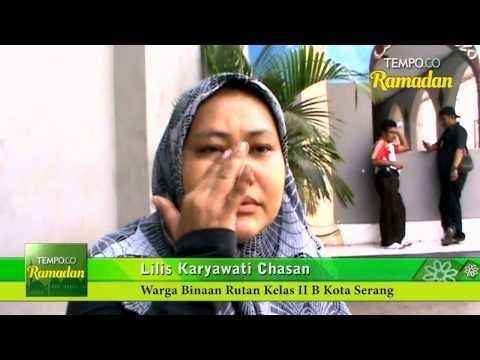 Begini Adik Tiri Atut Chosiyah Berpuasa di Penjara