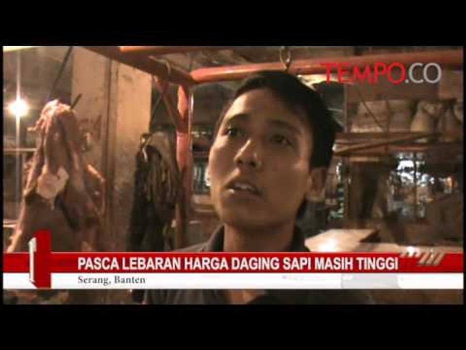 Pasca Lebaran Harga Daging Sapi Masih Tinggi