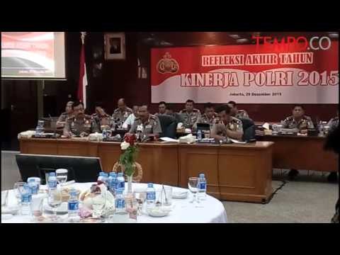 Laporan Kinerja Polri 2015: Kasus Narkoba Meningkat Drastis