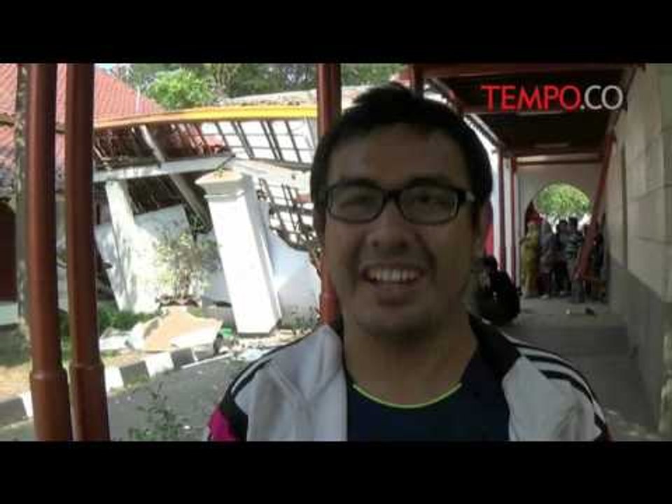 Cuaca Cerah, Atap Pendopo Lama Gubernur Banten Ambruk
