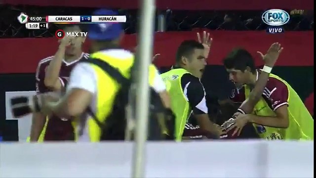 Caracas FC (Ven) 2-1 Huracán (Arg) - All Goals and Highlights HD - Copa Libertadores 2016