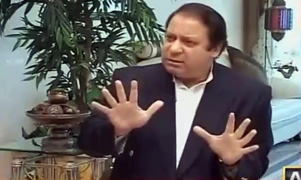 Nawaz Sharif Tantrum - I hate pakistan army -Geo news
