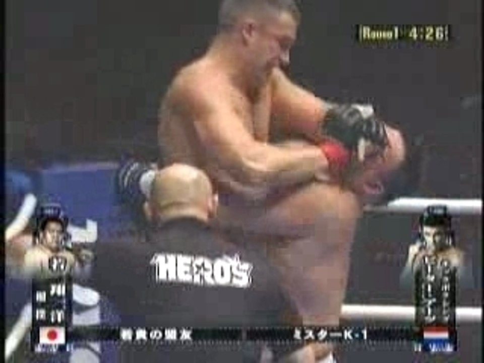 Peter Aerts vs Wakashoyo (K-1 MMA HEROS)