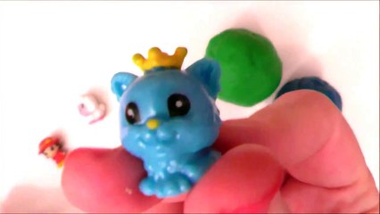 12 Play-Doh Rainbow Surprise Eggs with WWE World Wrestling Entertainment Squinkies Series