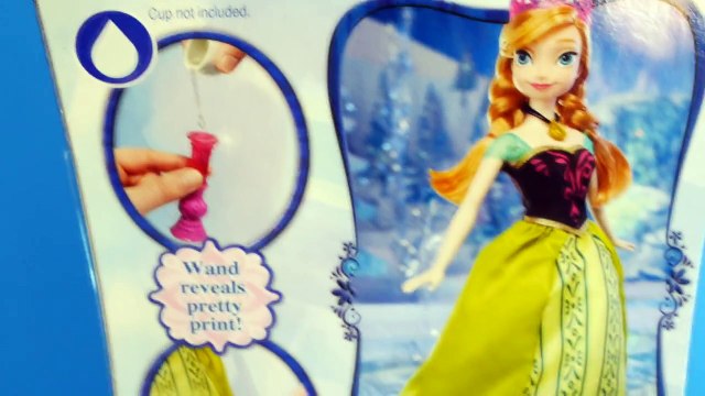 Disney Frozen Elsa and Anna Color Magic Changers Wand - NEW Frozen Barbie Dolls
